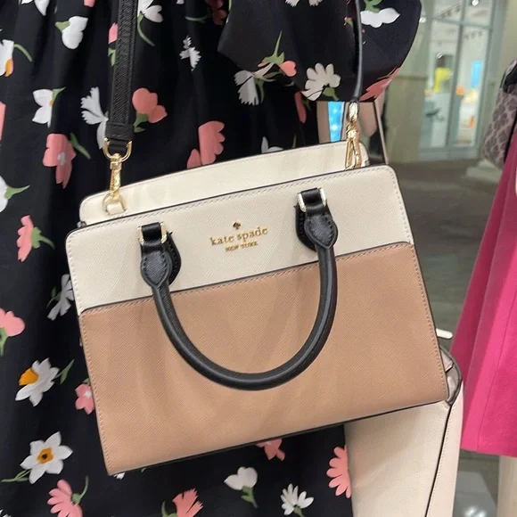 Kate Spade Madison Colorblock Saffiano Leather Small Satchel
Toasted Hazelnut - Picture 5 of 16